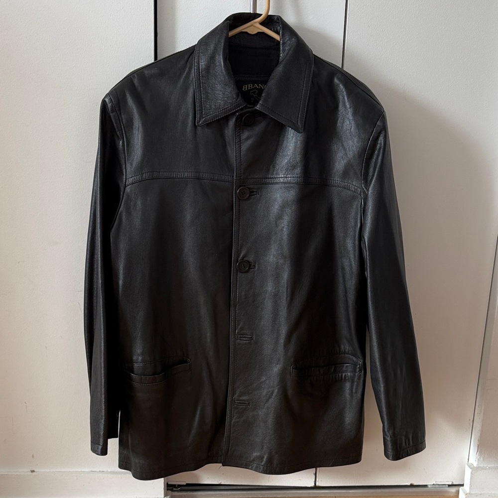Vera Pelle Black Leather Jacket